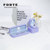FORTE Luxury Led Light Jewelry Box High End Pu Leather Custom Logo Jewelry Packaging