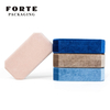 Forte korea velvet jewellery plate packaging earring ring showcase jewelry display tray jewlery velvet box