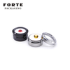 FORTE round gem stone storage box black gold slive diamond display box 