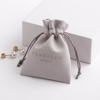 Forte Premium Grey Custom Jewelry pouch storage protection