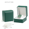 FORTE Rounded PU leather watch box Watch Packaging box Watch Storage Clamshell watch box