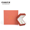 FORTE modern jewelry box_microfiber jewelry box_ring bearer box