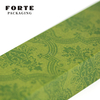 FORTE fashion green leatherette paper Custom Jewelry gift Storage Box 