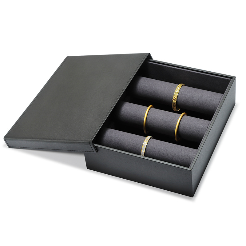 FORTE Magnetic attraction PU leather Jewelry Trays
