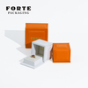 FORTE Unique Square Jewelry Packaging Boxes Design PU Leatherette Custom Color And Logo