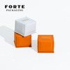 FORTE Unique Square Jewelry Packaging Boxes Design PU Leatherette Custom Color And Logo