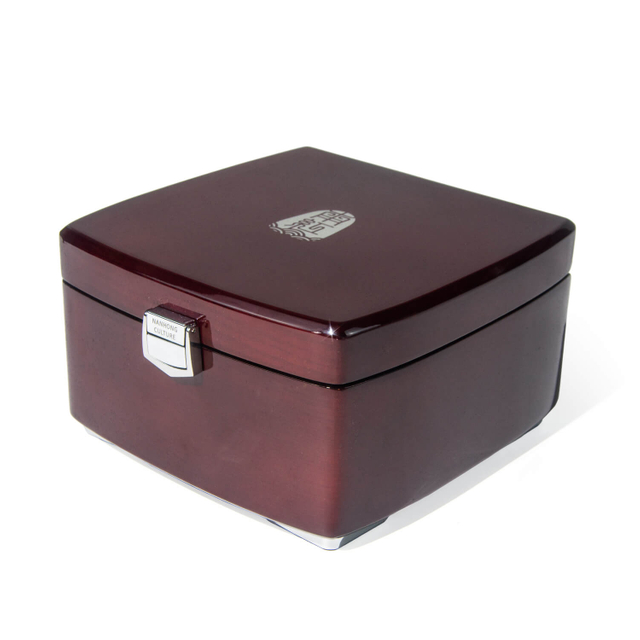FORTE Wooden Jewelry Box with Velvet Interior Natural Solid Wood Jewelry Box Fashion Luxury Wooden 'jewellry' Packaging