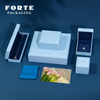 Forte Luxury PU Leather Jewelry Ring Box Custom Logo Necklace Bracelet Packaging Premium Jewelry Boxes Custom Jewelry Packaging