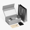 Forte Jewelry Packaging Custom logo Green Folding box Jewelry Box Luxury Ring Earrings Pendant Necklace Box Jewelry Packaging