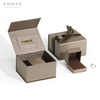 FORTE Premium Magnetic Flip Top Jewelry Box Set Custom Logo Luxury Design Packaging for Retail Store