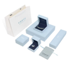 Forte Luxury PU Leather Jewelry Ring Box Custom Logo Necklace Bracelet Packaging Premium Jewelry Boxes Custom Jewelry Packaging